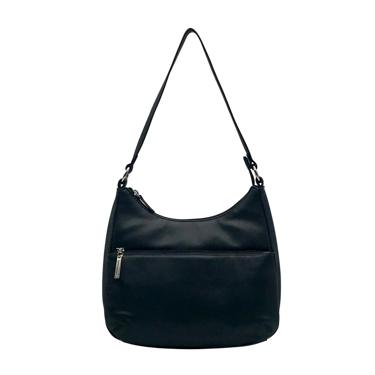 Giani Bernini Black Nappa Leather Shoulder Bag