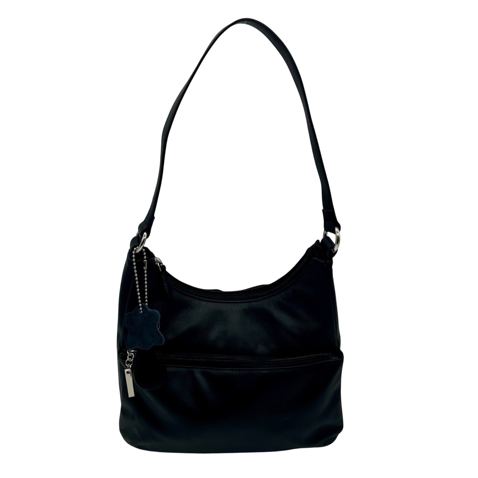 Giani Bernini Nappa Black Leather Hobo Bag