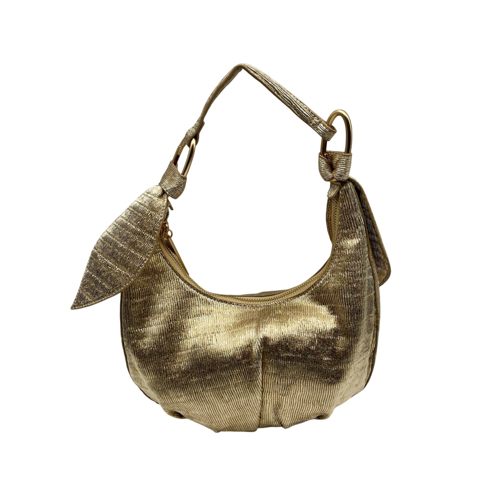 Gold House Of Want Shoulder Bag