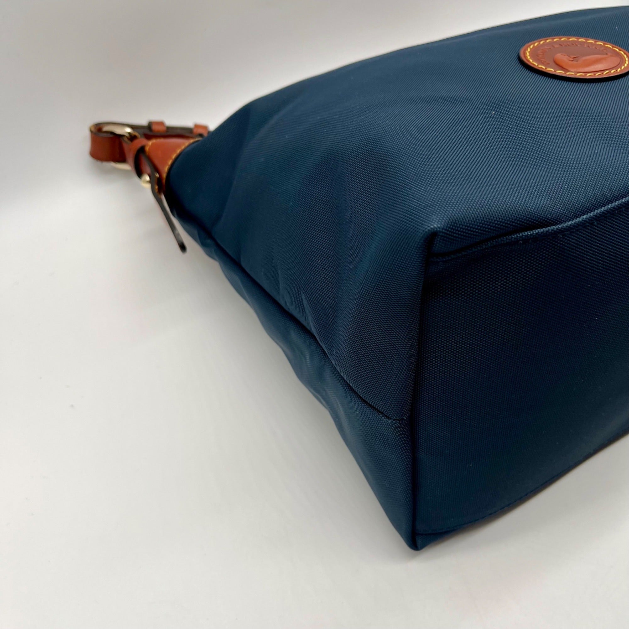 Dooney &amp; Bourke Blue Nylon Large Erica Shoulder Bag
