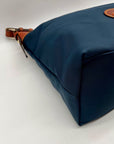 Dooney & Bourke Blue Nylon Large Erica Shoulder Bag