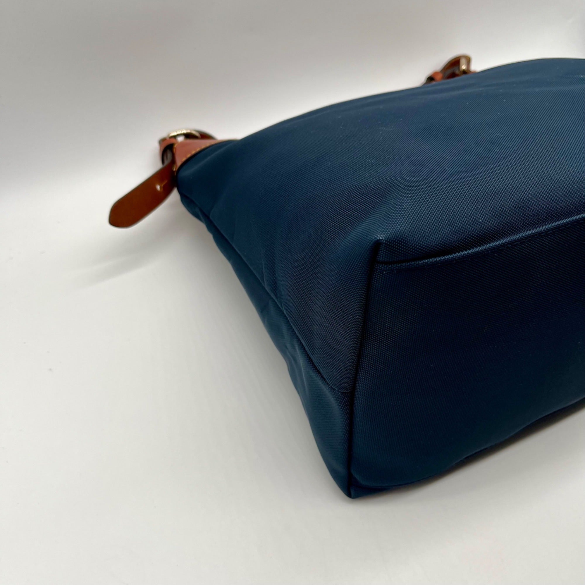 Dooney &amp; Bourke Blue Nylon Large Erica Shoulder Bag