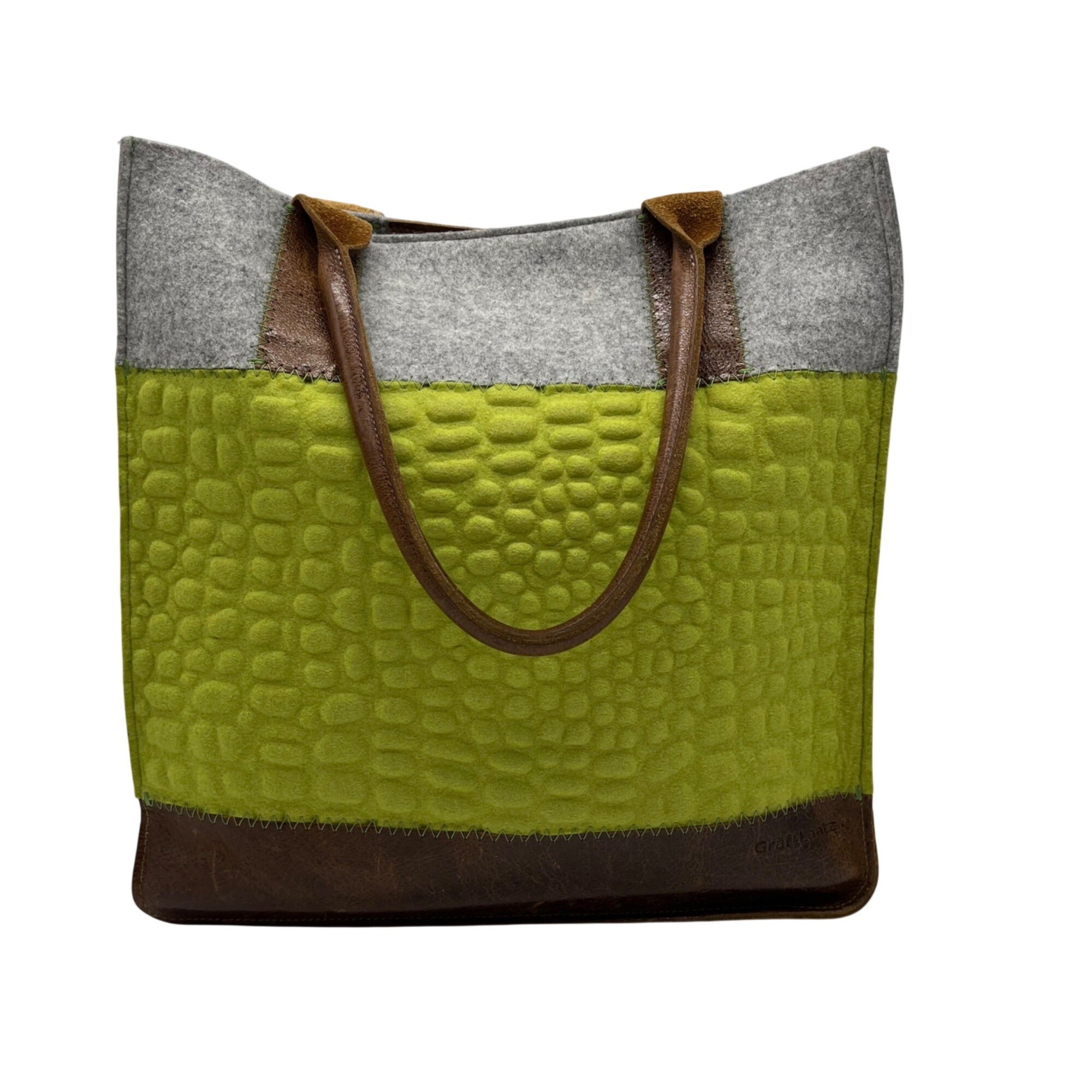Graf and Lantz Green Fabric Tote