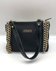 Kate Spade Black Nylon Bow Skipper Mini Crossbody Bag