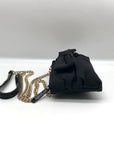 Kate Spade Black Nylon Bow Skipper Mini Crossbody Bag