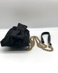 Kate Spade Black Nylon Bow Skipper Mini Crossbody Bag