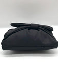 Kate Spade Black Nylon Bow Skipper Mini Crossbody Bag