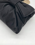 Kate Spade Black Nylon Bow Skipper Mini Crossbody Bag