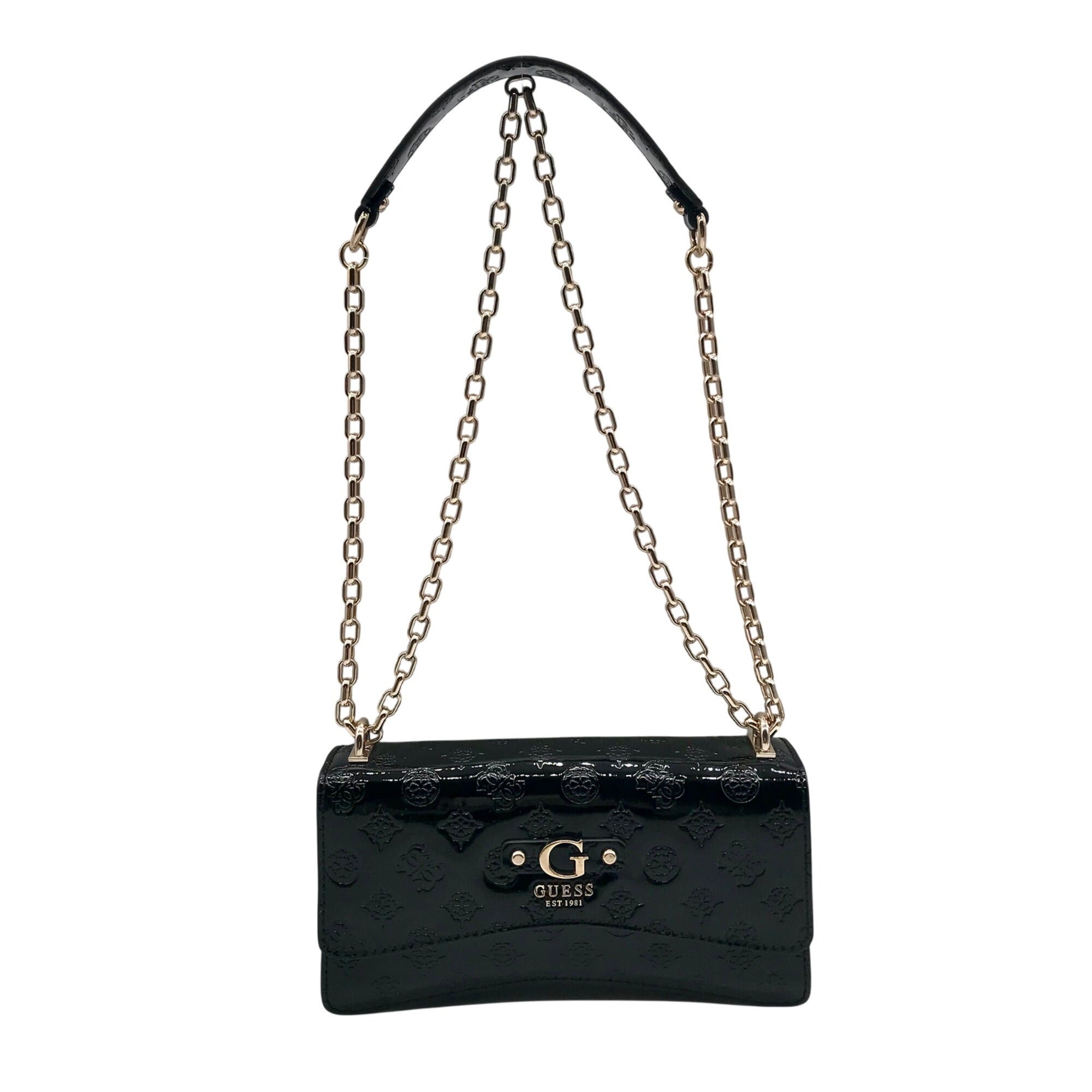 Guess Black Gerty Convertible Crossbody Bag