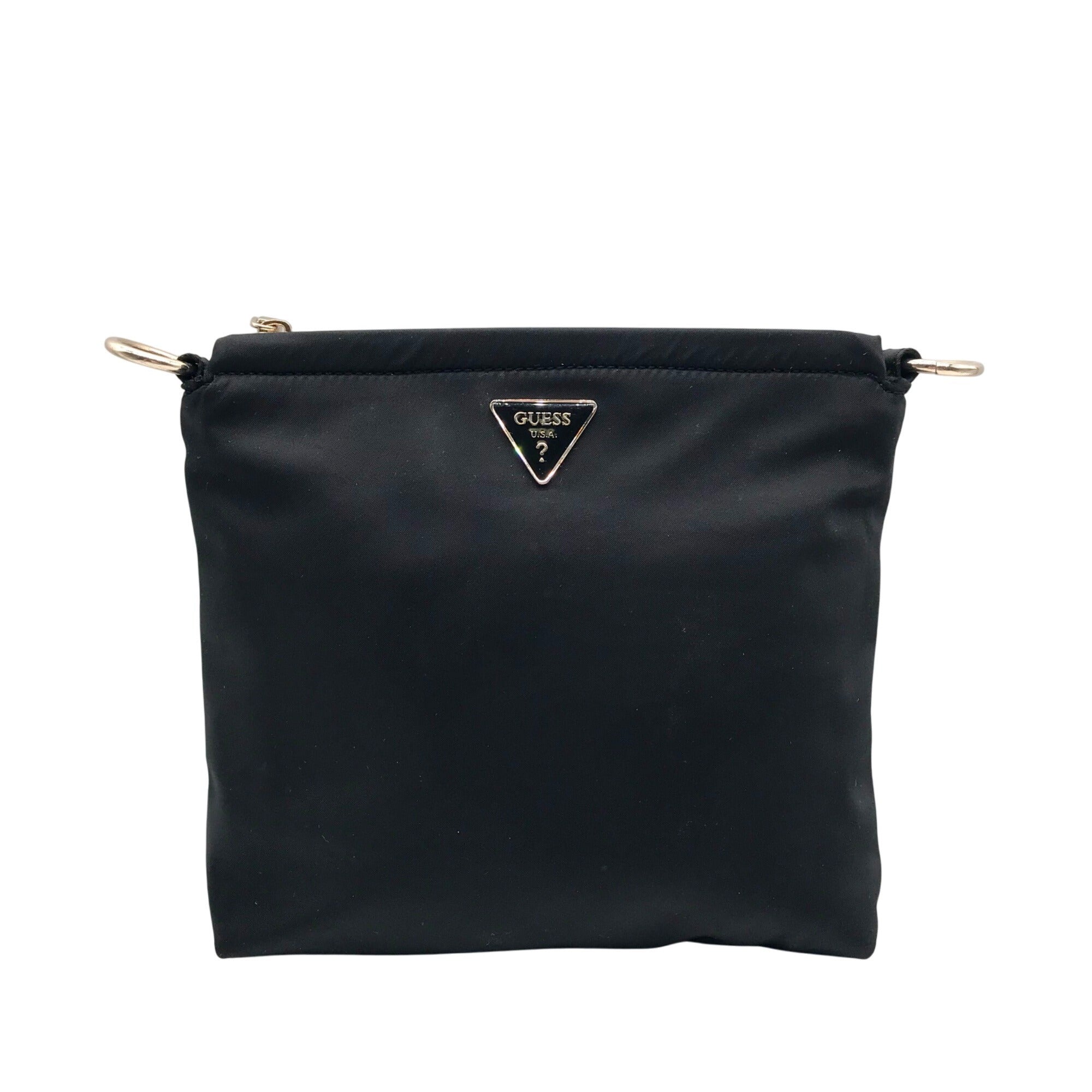 Guess Black Nylon Jaxi Tourist Crossbody Bag