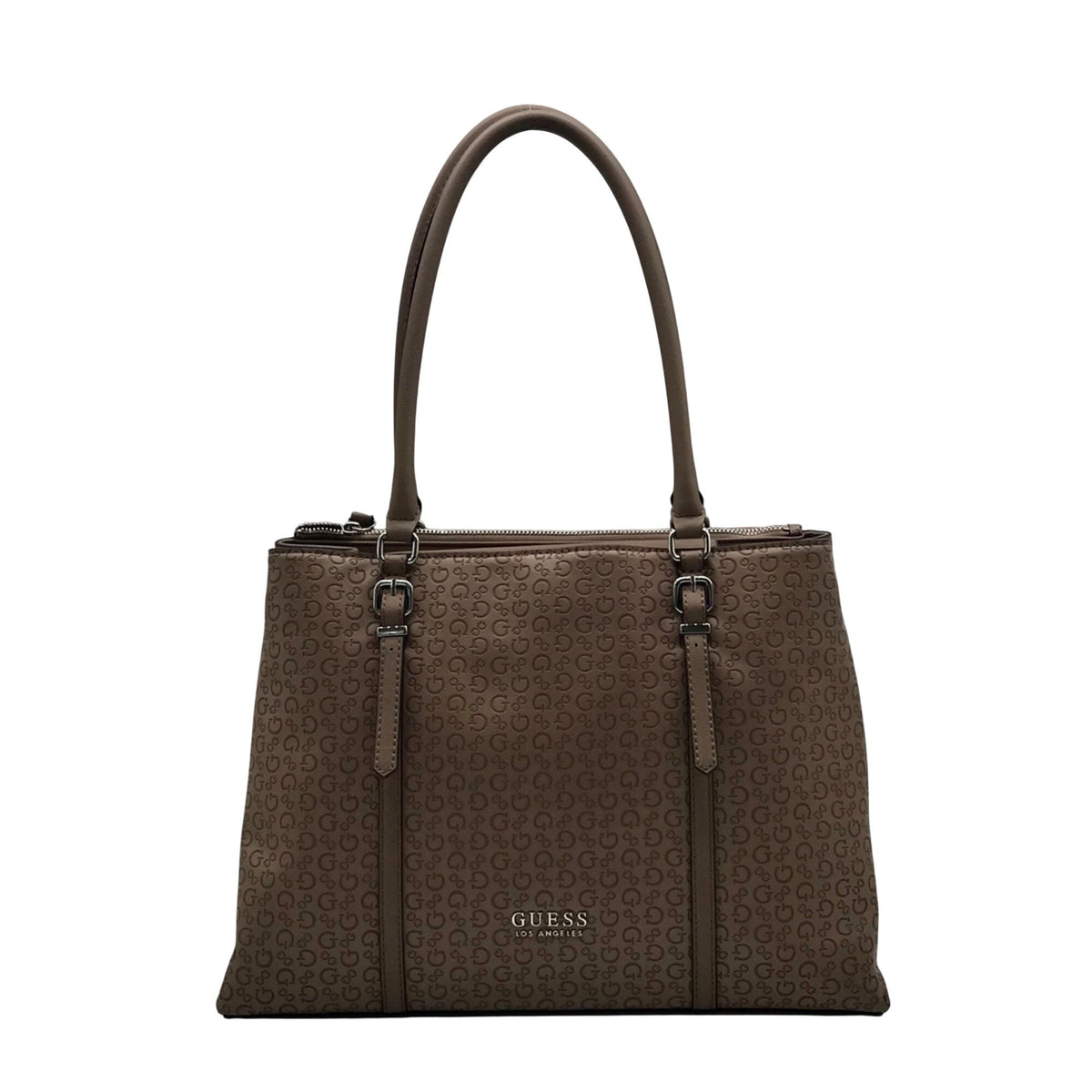 Guess Tan Faux Leather Tote Bag