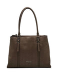 Guess Tan Faux Leather Tote Bag