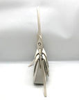 Prada White Leather Sidonie Shoulder Bag