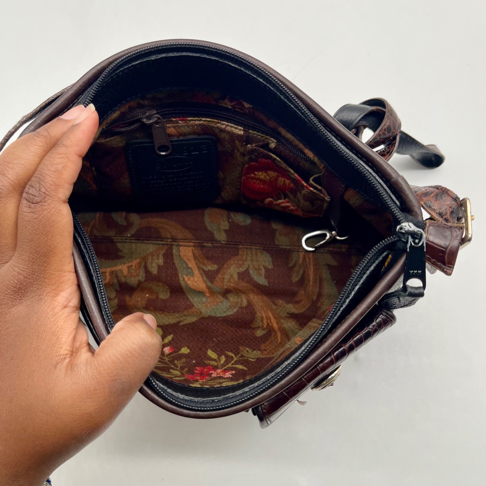 Brighton Brown Leather Shoulder Bag