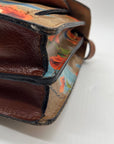 Patricia Nash French Riviera Print Leather Crossbody