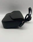 Kate Spade Black Saffiano Leather Sadie Envelope Crossbody Bag