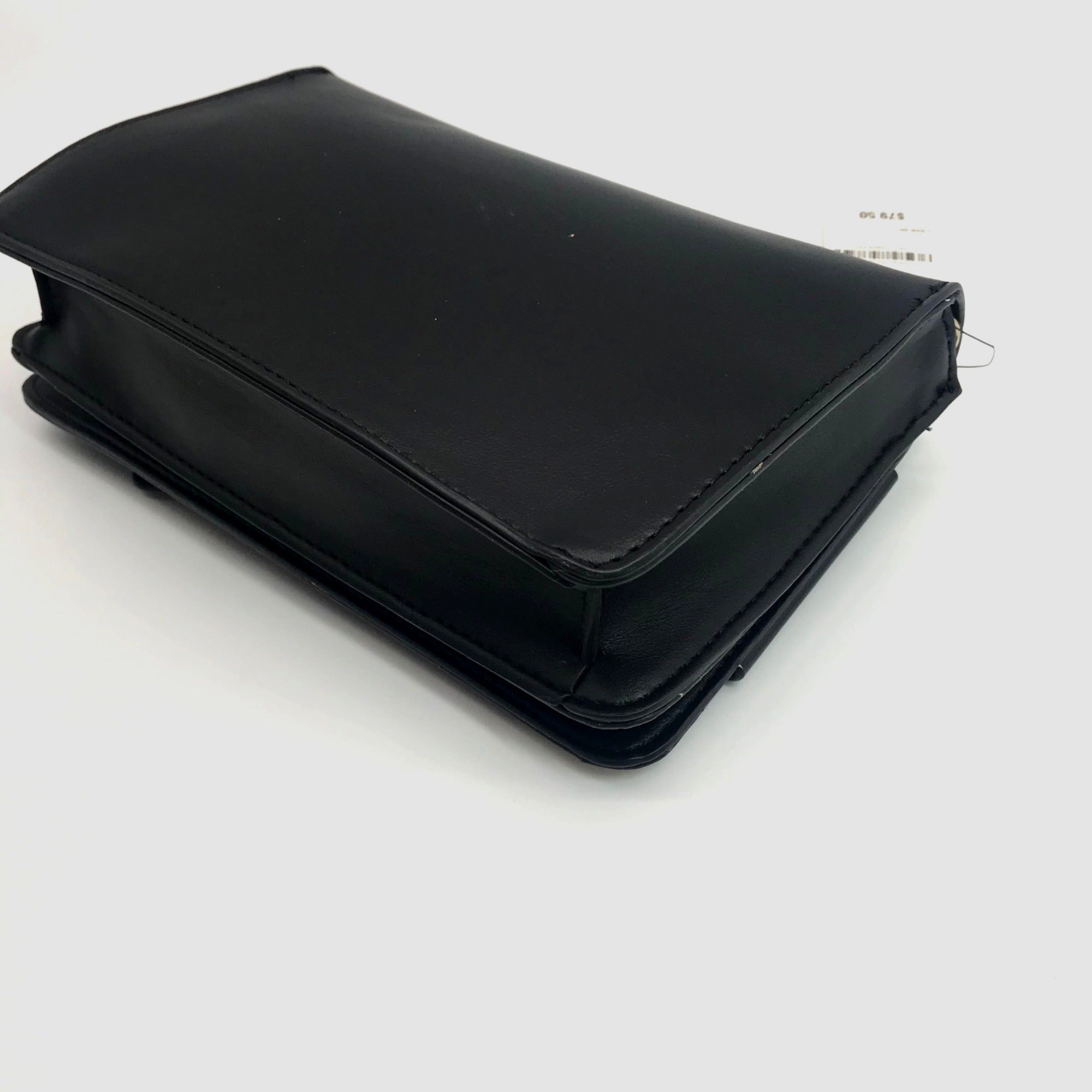 On 34th Black Rosemari Clutch
