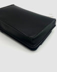 On 34th Black Rosemari Clutch