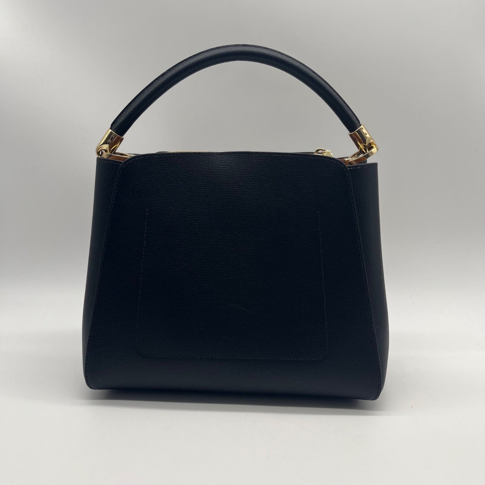 Kate SpadeBlack Leather Phoede Medium Top Handle Satchel Bag