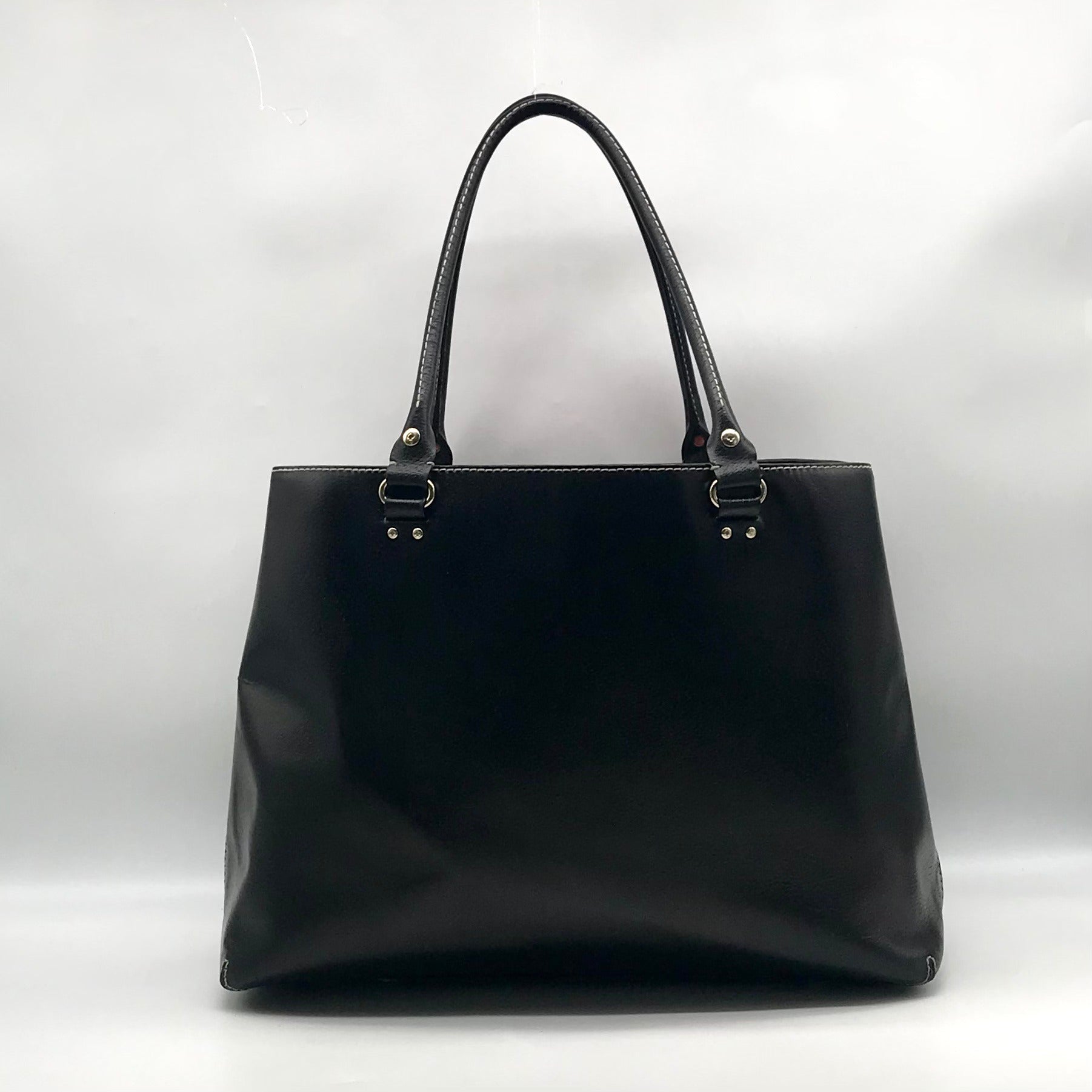 Kate Spade New York Black leather Wellesley Martine Tote bag