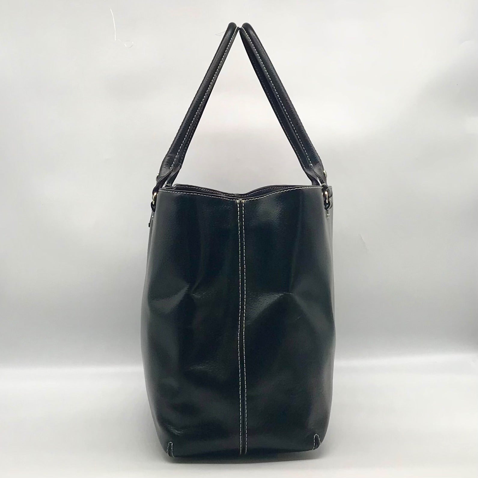 Kate Spade New York Black leather Wellesley Martine Tote bag
