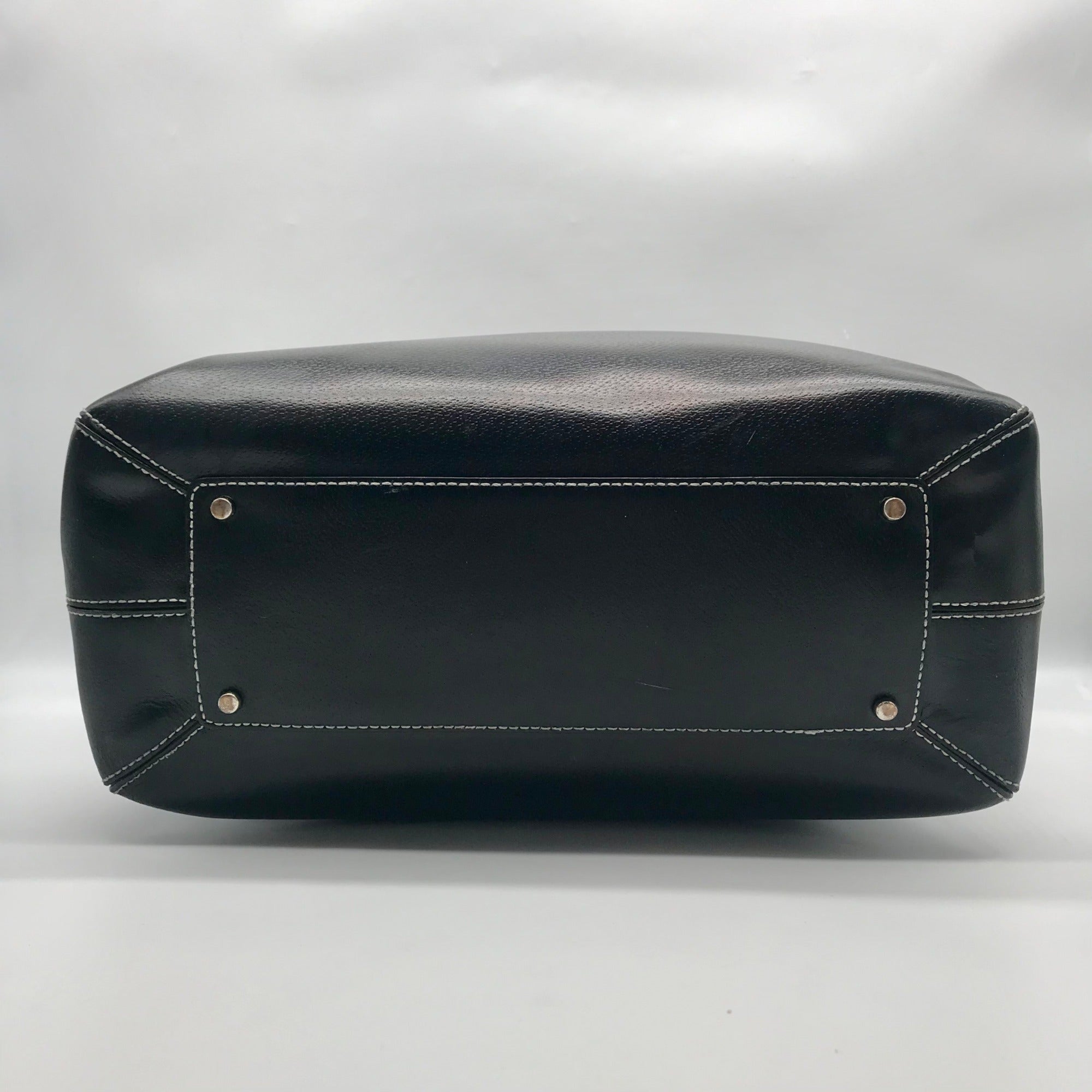 Kate Spade New York Black leather Wellesley Martine Tote bag