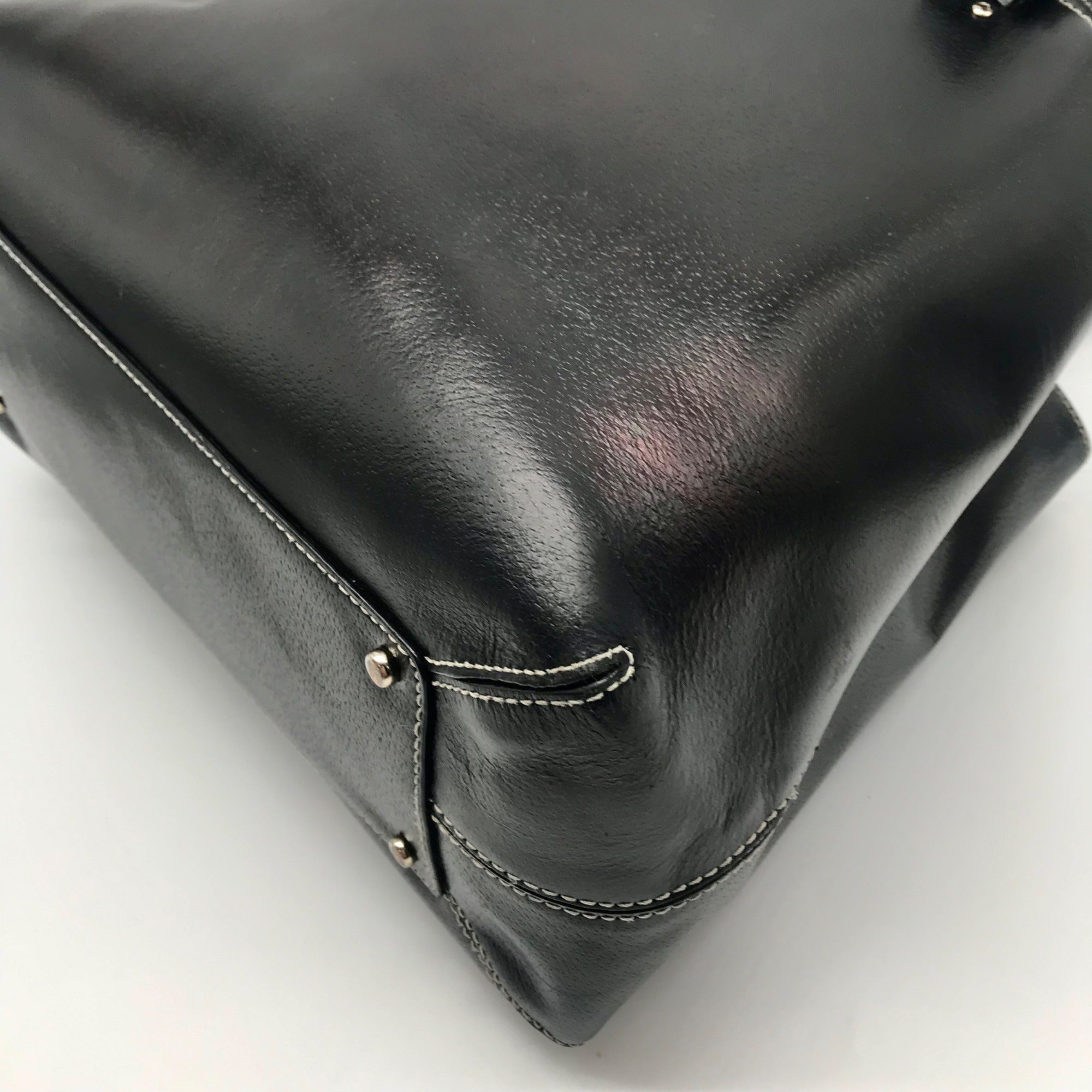 Kate Spade New York Black leather Wellesley Martine Tote bag