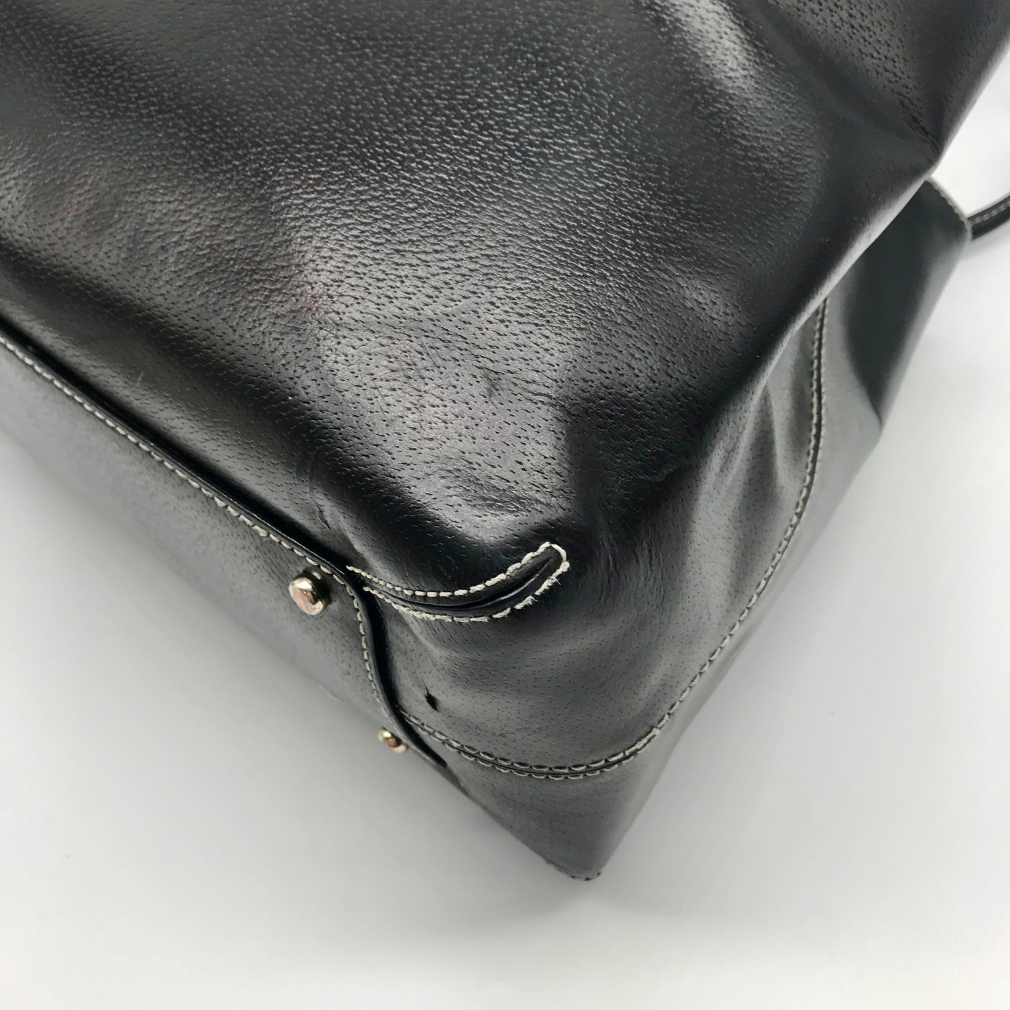 Kate Spade New York Black leather Wellesley Martine Tote bag