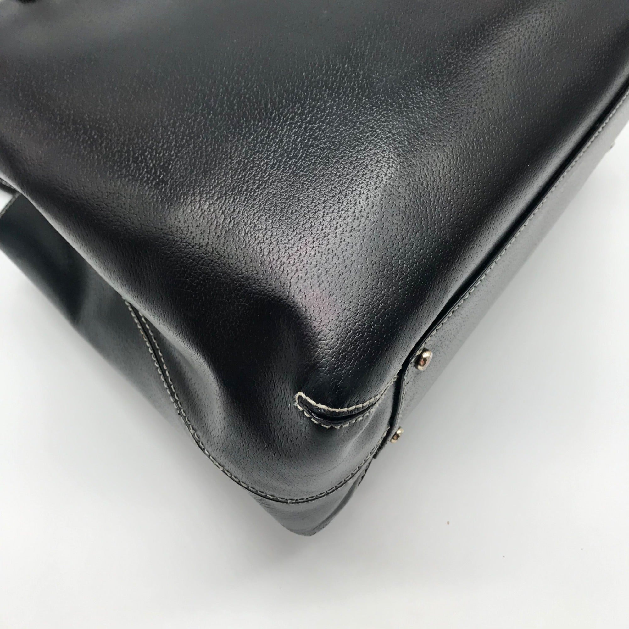 Kate Spade New York Black leather Wellesley Martine Tote bag