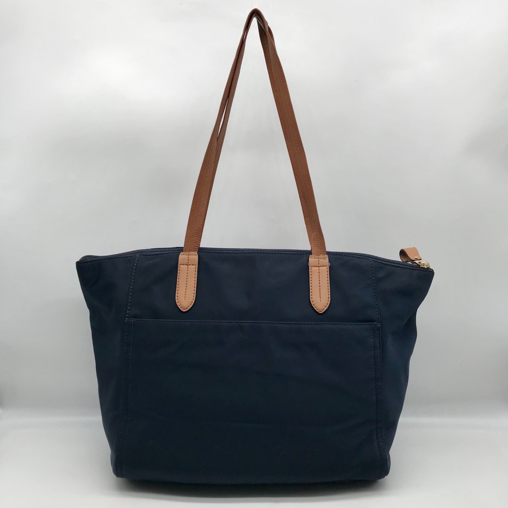 Michael Kors Blue Nylon Kelsey Tote Bag
