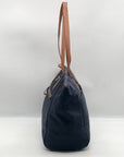 Michael Kors Blue Nylon Kelsey Tote Bag