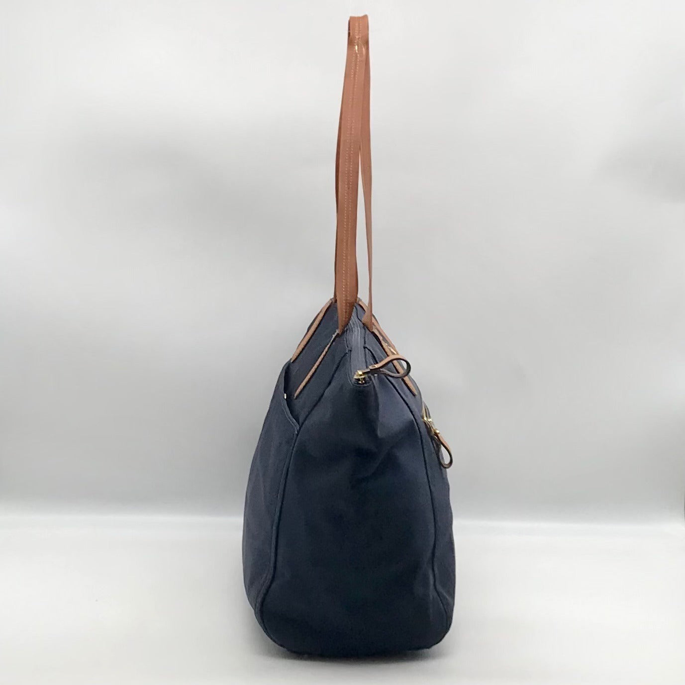 Michael Kors Blue Nylon Kelsey Tote Bag