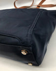 Michael Kors Blue Nylon Kelsey Tote Bag