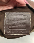 Coach Brown Monogram Patchwork Shoulder Bag 11497