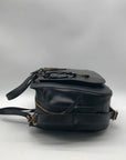 Fossil Black Leather Women's Brooke Satchel Bag