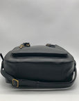Fossil Black Leather Women's Brooke Satchel Bag