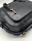 Fossil Black Leather Women's Brooke Satchel Bag