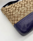 Coach Signature Canvas Hobo Shoulder Bag F23279
