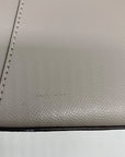 Michael Kors Gray Saffiano Leather Jet Set Tote Bag