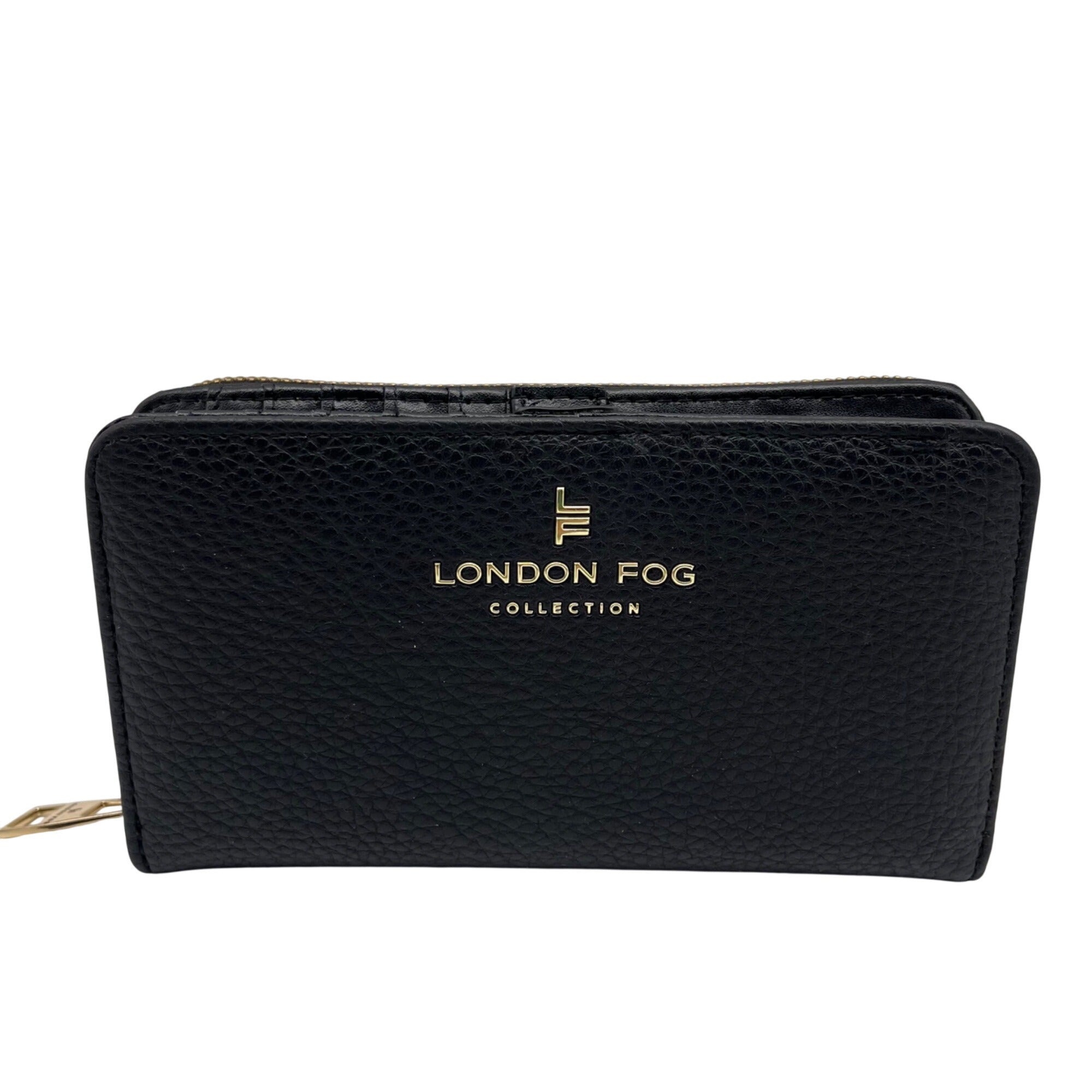 London Fog Black Leather Wallet