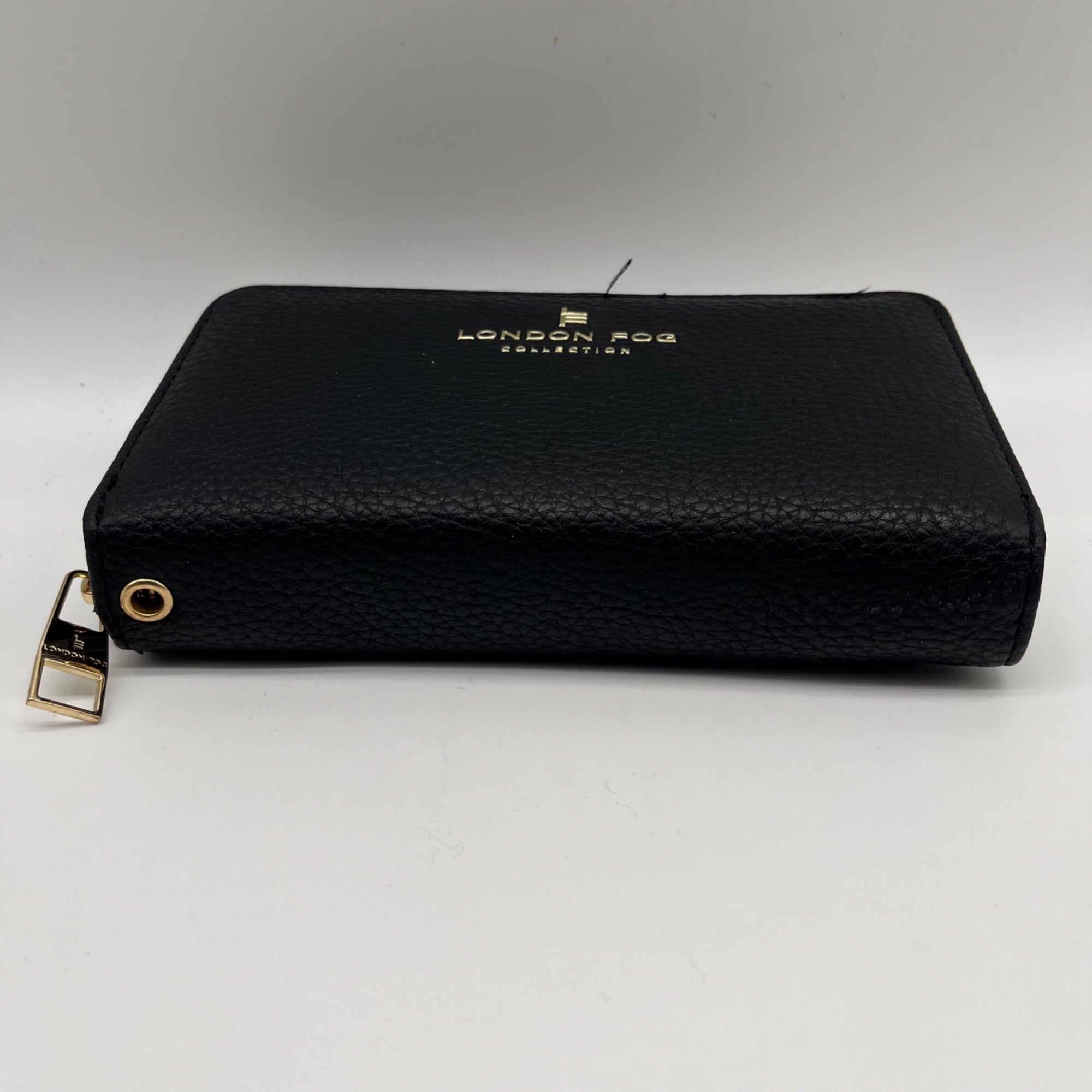London Fog Black Leather Wallet
