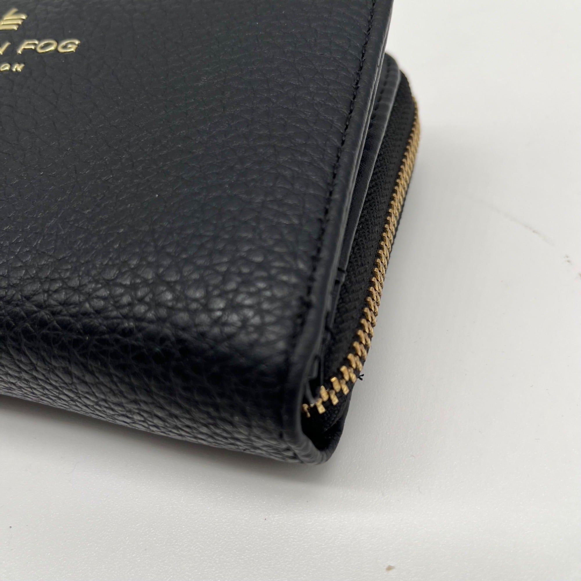 London Fog Black Leather Wallet