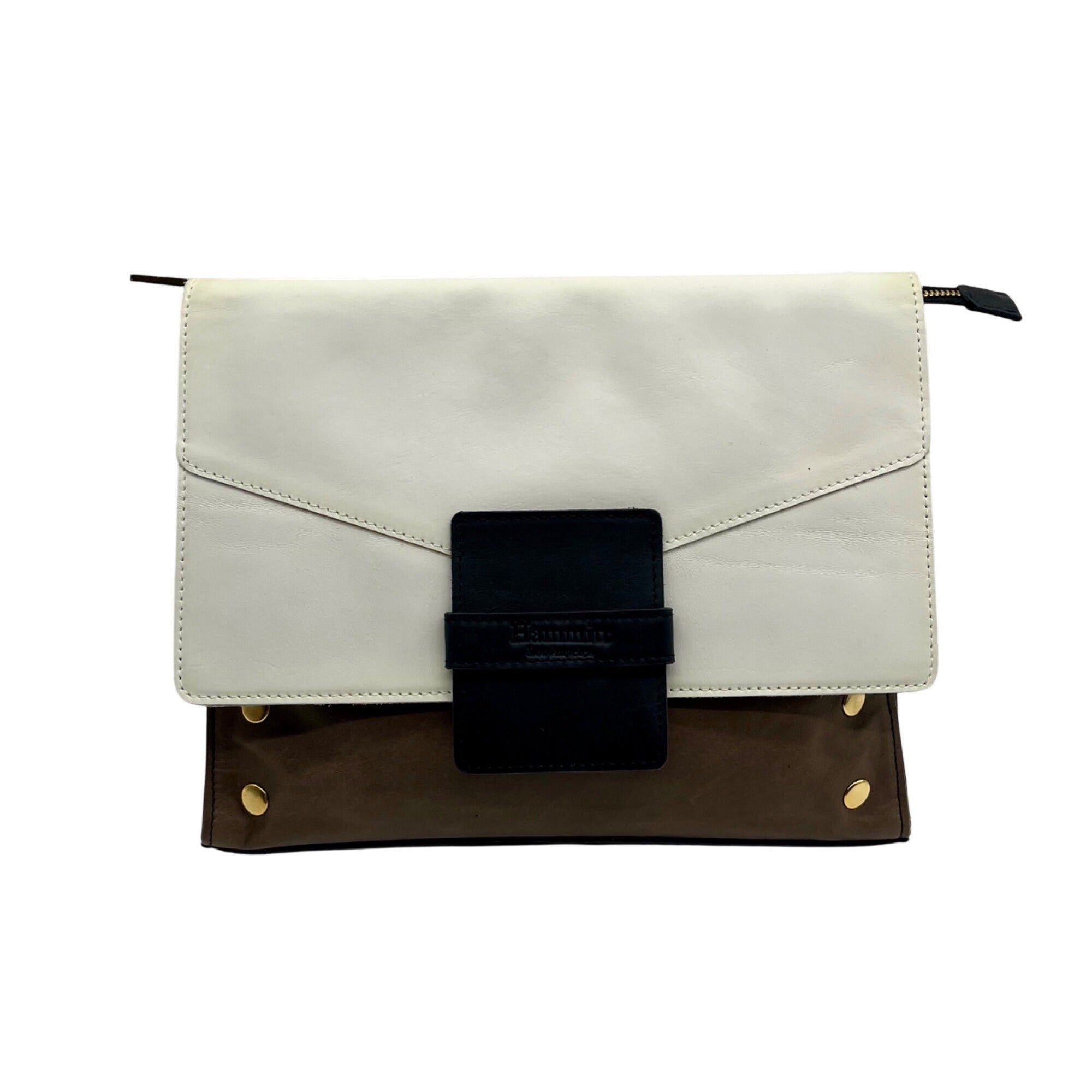 Hammit Color-block Ryan Fold-over Crossbody Crossbody Bag
