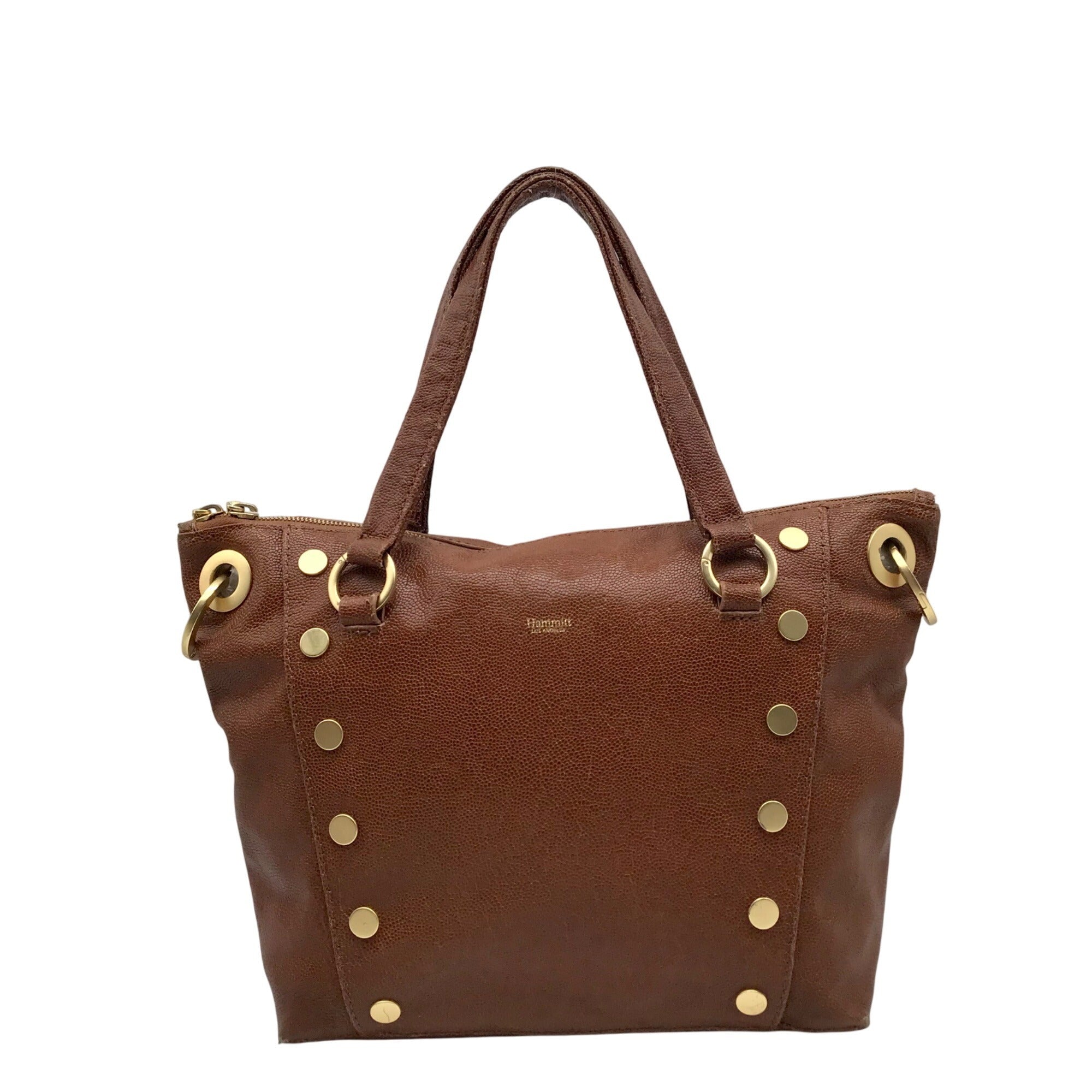 Hammitt Mahogany Leather Medium Daniel Convertible Crossbody Bag