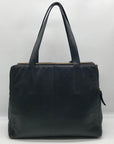 Kate Spade Black Pebbled Leather Brennan Grey Street Tote Bag