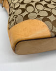 Coach Brown Signature Canvas Shoulder Bag 6347