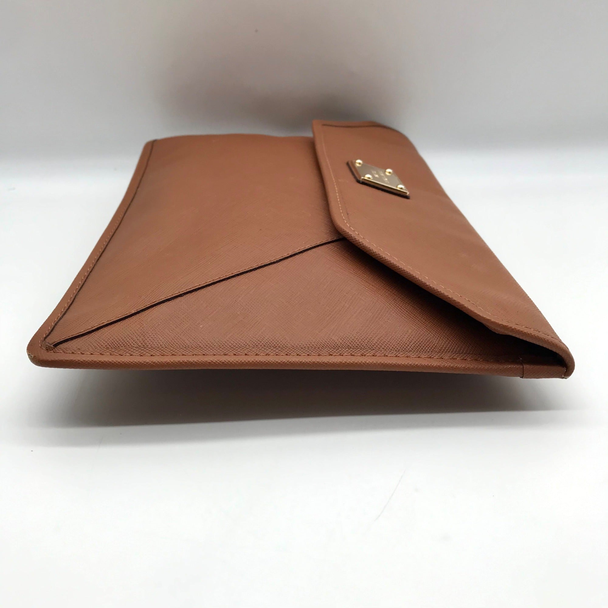 Michael Kors Tan Clutch Bag