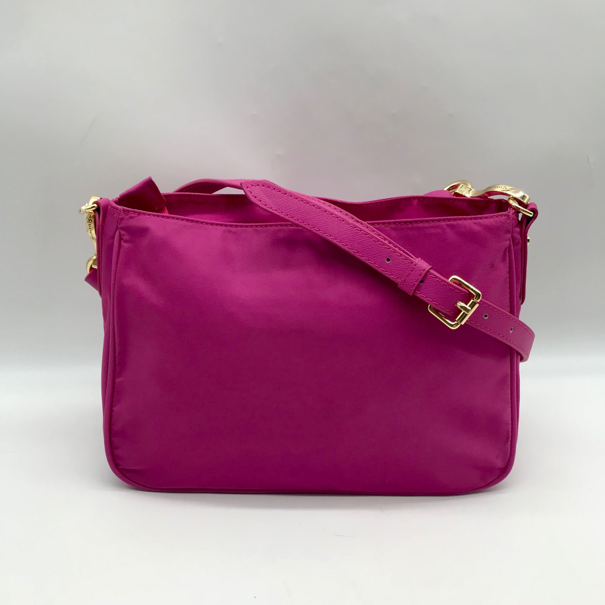 JPK Paris Purple Nylon Crossbody Bag