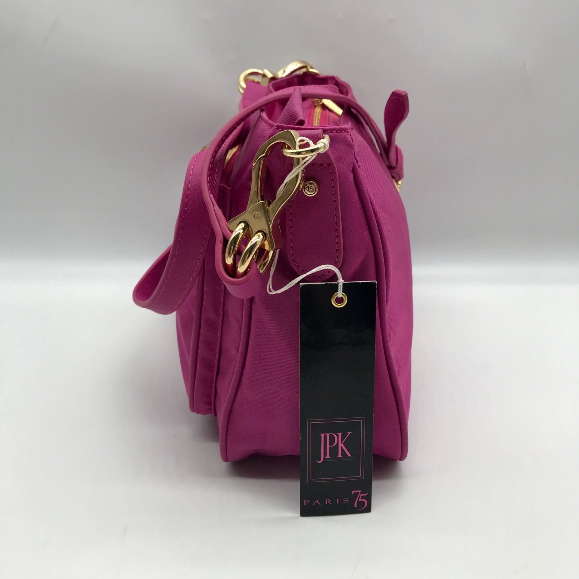 JPK Paris Purple Nylon Crossbody Bag