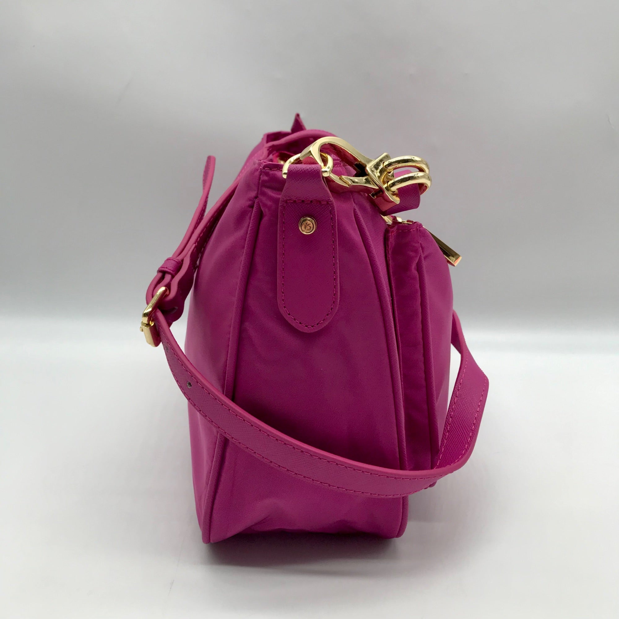 JPK Paris Purple Nylon Crossbody Bag